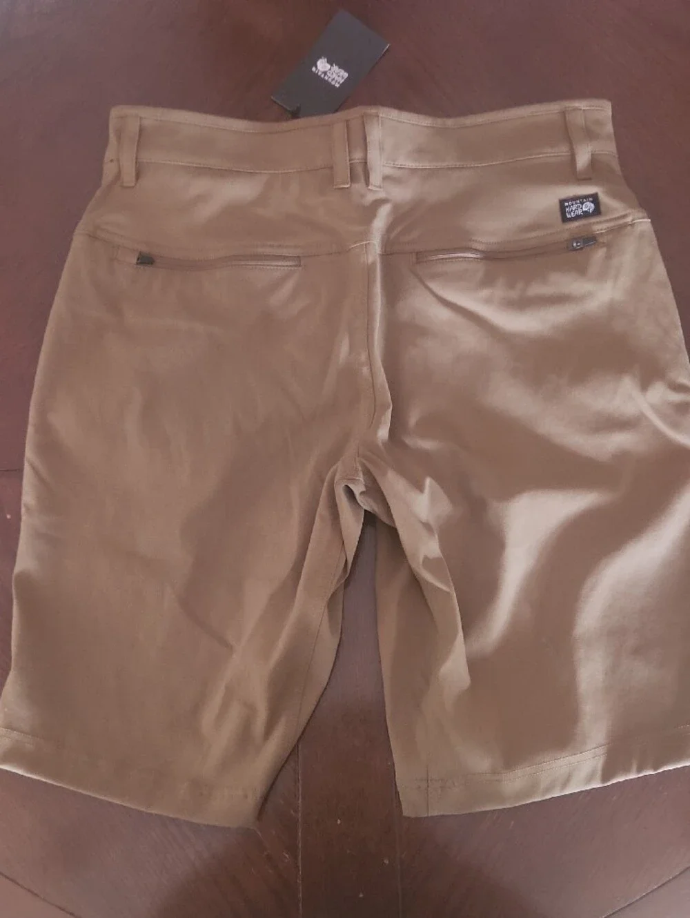 Mountain Hardwear Men's Hybrid Shorts in Brown Size 31/11 Khaki Shorts
